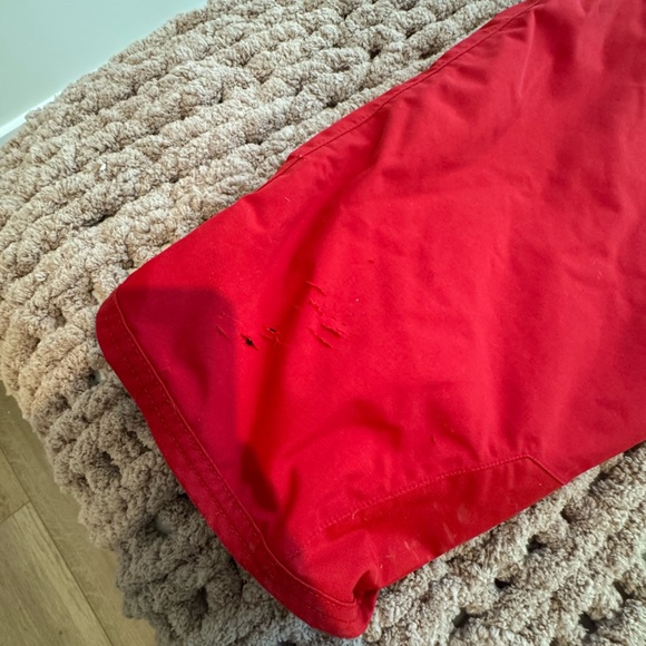 Men's Red North Face Ski Pants - Picture 4 of 5